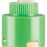 Moen M0013 Faucet Cartridge, Ceramic, Chrome Plated