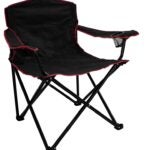 Seasonal Trends HQC01051-OR Quad Folding Chair, 89 cm W, 64 cm D, 90 cm H, 500 lb Capacity, Oxford Seat, Steel Frame Sells in Quantity of 4