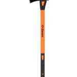 Garant MIC3534FGP Michigan Axe, 3.5 lb Head, Steel Head, Fiberglass/Rubber Handle, 35 in OAL