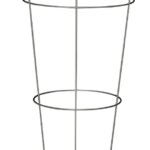 Panacea 89723 Tomato Cage, 12 in Dia, 33 in H, Steel, Galvanized Sells in Quantity of 25