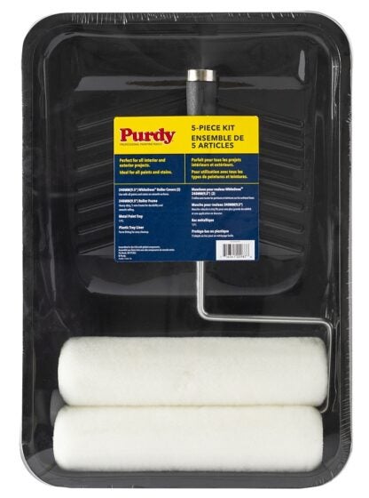 Purdy 13C840000 Paint Applicator Kit, Smooth, Textured Surface, 5-Piece