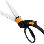 Fiskars 396685-5001 Ease Grass Shear, 6 in L Blade, Stainless Steel Blade, Fiberglass/Nylon Handle