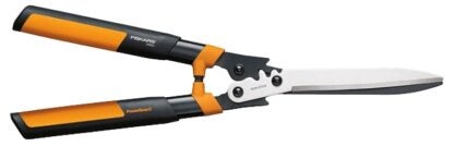 Fiskars PowerGear2 392861-5002 Hedge Shear, Fully Hardened, Precision-Ground Blade, 10 in L Blade, Steel Blade