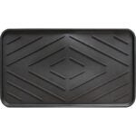 TRAY BOOT STANDARD BLK 14X25IN