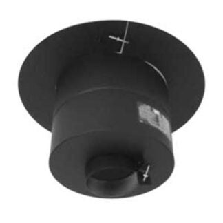 Selkirk PL4BCS Ceiling Support, Black, Painted