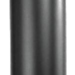 SELKIRK DSP7TL Stove Pipe, 7 in ID x 7-1/2 in OD Dia, 38 to 68 in L, Aluminized Steel/Stainless Steel, Black