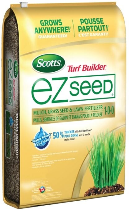 EZ Seed 0182 Grass Seed, 3-In-1, 4.54 kg Pack