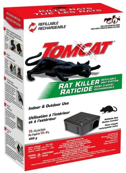 Tomcat 0364110 Refillable Rat Killer/Bait Station