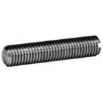 Reliable TRZ1024 Threaded Rod, #10-24 Thread, 36 in L, A Grade, Zinc, Green, Machine Thread Sells in Quantity of 5