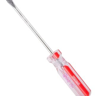 Vulcan TB-SD02 Screwdriver, 3/16 in Drive, Slotted Drive, 7 in OAL, 4 in L Shank, Plastic Handle