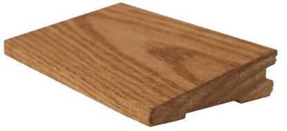 Shur-Trim FW3880GDN03 Reducer Floor Edge, 3 ft L, 2-1/2 in W, Oak Wood, Golden