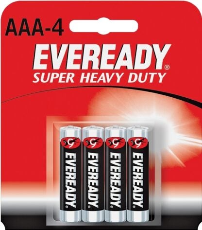 Energizer 1212SW-4 Battery, 1.5 V Battery, 540 mAh, AAA Battery, Zinc, Manganese Dioxide