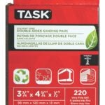 Task Eco Series SP64274 Sanding Pad, 220 Grit, Very Fine, 4-3/4 in L