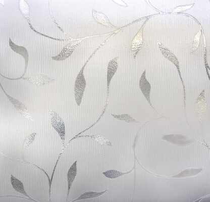 ARTSCAPE 01-0128 Window Film, 36 in L, 24 in W, Etched Leaf Pattern Sells in Quantity of 4