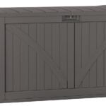 Suncast BMDB3425P Deck Box, Resin, Gray