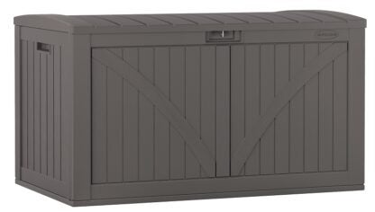 Suncast BMDB3425P Deck Box, Resin, Gray