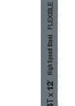 STANLEY 15-824A Hacksaw Blade, 12 in L, 24 TPI, Steel Cutting Edge