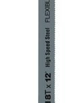 STANLEY 15-828A Hacksaw Blade, 12 in L, 18 TPI, Steel Cutting Edge