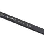 STANLEY 55-115 Claw Bar, 12 in L, Beveled Tip, HCS, 13/32 in Dia