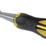 STANLEY 16-978 Chisel, 1 in Tip, 9 in OAL, Chrome Carbon Alloy Steel Blade, Ergonomic Handle