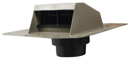 Duraflo 6013WW Roof Dryer Exhaust Vent, 5 in Duct