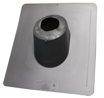 Duraflo 551104BL Roof Flashing, 17.98 in OAL, 16.24 in OAW, Plastic