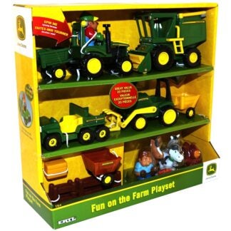 John Deere Toys 34984 Farm Playset, 18 months and Up, Green Sells in Quantity of 2