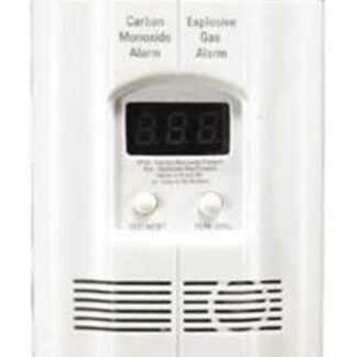 Kidde 900-0113-05 Carbon Monoxide Alarm, 10 ft, +/-30 % Accuracy, 4 to 15 min Response, Digital Display, 85 dB