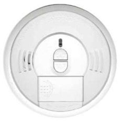 Kidde 0976KCA Smoke Alarm, 10 ft, LED Display, 85 dB, Alarm: Audio, Ionization Sensor, Bracket Mounting, White