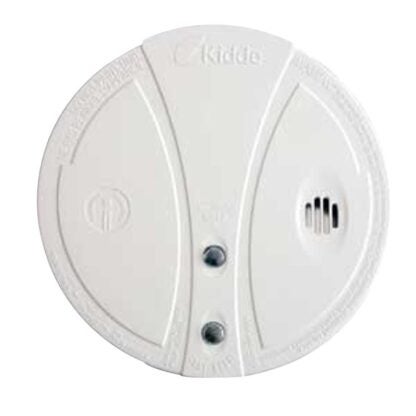 Kidde 0916KCA Smoke Alarm, 120 V, Ionization Sensor, 10 ft Detection, 85 dB, Alarm: Audio, Ceiling, Wall Mounting