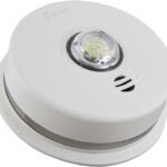 Kidde P4010ACLEDSCA Smoke Alarm, 120 V, Photoelectric Sensor, 85 dB, Alarm: Audio, White