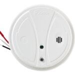 Kidde P1275CA Smoke Alarm, 120 VAC, 60 Hz, 80 mA, Ionization Sensor, 10 ft Detection, 85 dB, Alarm: Audio, White