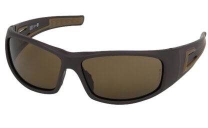 Safety Works SWX00312 Polarized Safety Glasses, Anti-Fog Lens, Full Frame, Plastic Frame, Brown Frame