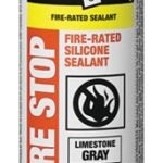 DAP 71064 Silicone Sealant, Light Gray, -29 to 50 deg C, 300 mL Cartridge