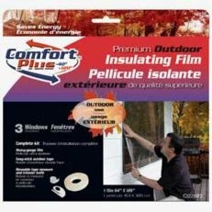 Climaloc CI22883 Insulating Film, 64 in W, 1.2 mil Thick, 126 in L, Clear