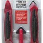 RCR SEAL-A-CRACK SC10123 Caulking Tool Kit, Black/Red