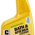 CLR PH760 Bath and Kitchen Cleaner, 760 mL, Liquid, Clean Floral, Crystal Clear/Water White