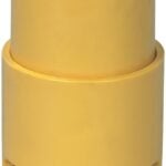 Eaton Wiring Devices 4882-BOX Electrical Connector, 2 -Pole, 15 A, 125 V, NEMA: NEMA 1-15, Yellow