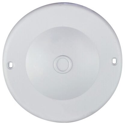 Eaton Cooper Wiring 37150W Pendant Cover, 4 in Dia, Round, PVC, White