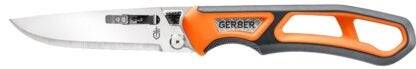 Gerber Randy Newberg Series 31-003857 Knife, 3-39/64, 4-1/2 in L Blade, Steel Blade