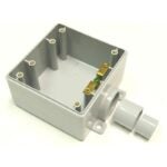 IPEX F Series 020069 SE Switch Box, 2-Gang, PVC