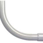 IPEX 020504 Elbow, 1-1/4 in Trade Size, 90 deg Angle, SCH 80 Schedule Rating, PVC, 7-1/4 in L Radius, Spigot x Bell End