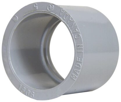 IPEX 020216 Conduit Reducer Bushing, 1 x 1/2 in Spigot, 1.3 in L, PVC