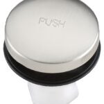 Moen M8659 Tub Drain Stopper, Brushed Nickel, For: Tub Drains