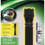 Energizer ENPMTRL8 Rechargeable Flashlight, Lithium-Ion Battery, 700 Lumens Lumens, 2 hr Run Time, Black