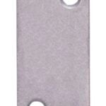 ProSource MP-Z08-01PS Mending Plate, 8 in L, 1-1/4 in W, Steel, Galvanized, Screw Mounting Sells in Quantity of 5