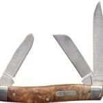 Old Timer 8OTW Folding Pocket Knife, 3 in L Blade, 7Cr17 High Carbon Stainless Steel Blade, 3-Blade