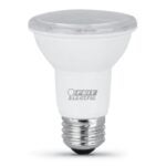 Feit Electric PAR2050/10KLED/3 LED Lamp, Flood/Spotlight, PAR20 Lamp, 50 W Equivalent, E26 Lamp Base, 3000 K Color Temp