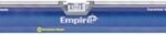 Empire True Blue e55 Series EM55.78 I-Beam Level, 78 in L, 3-Vial, Magnetic, Metal, Blue