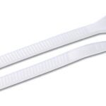 GB 45-308 Cable Tie, Double-Lock Locking, 6/6 Nylon, Natural